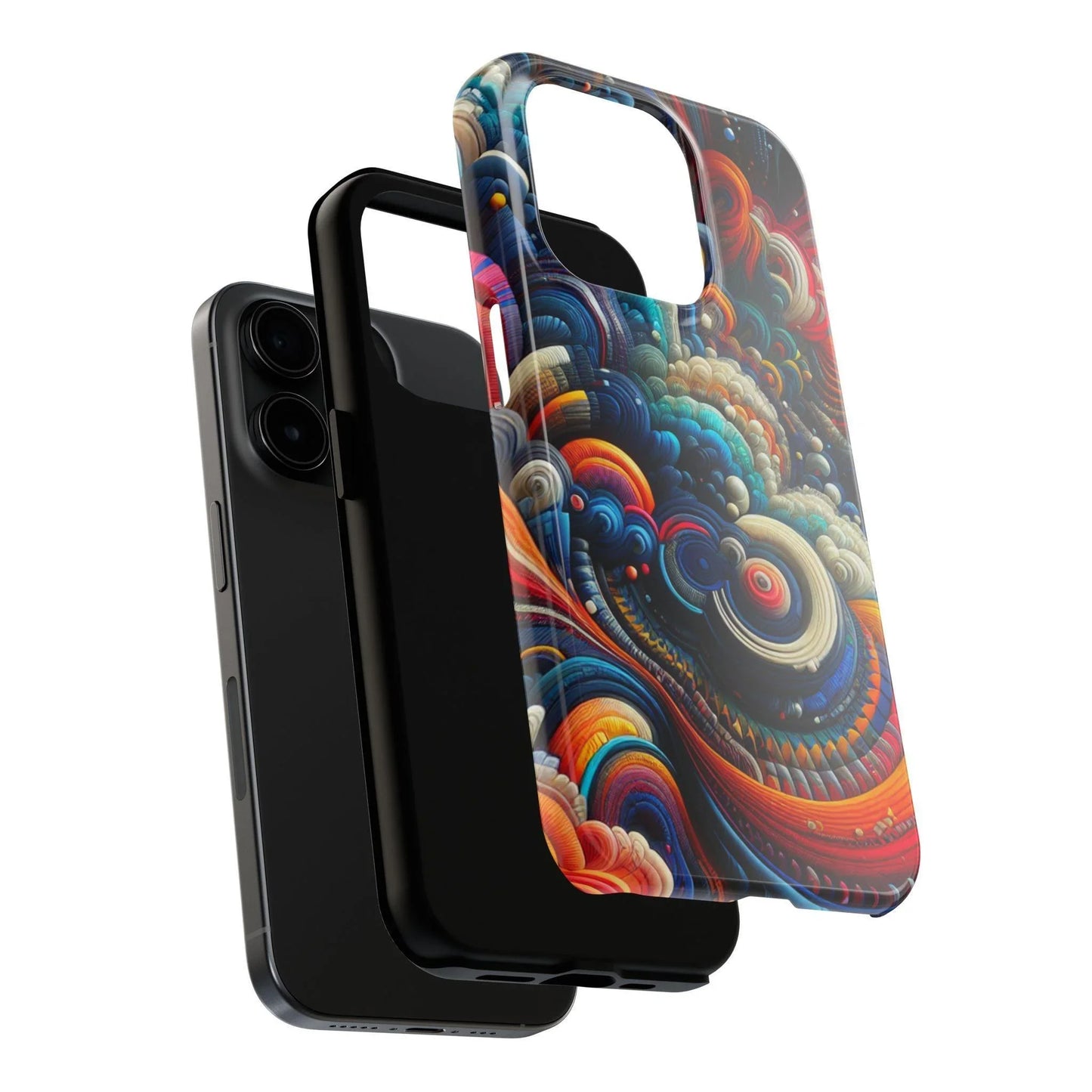 Phone Case - Modern Abstract Vivid Colors - Oceanfront Products