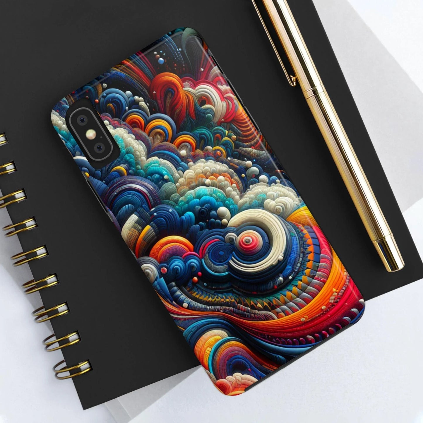 Phone Case - Modern Abstract Vivid Colors - Oceanfront Products