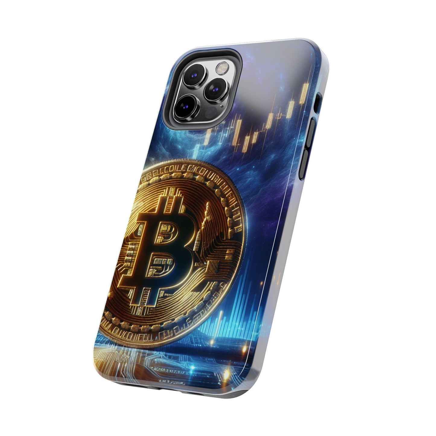 Bitcoin Chart Tough Phone Case - Oceanfront Products