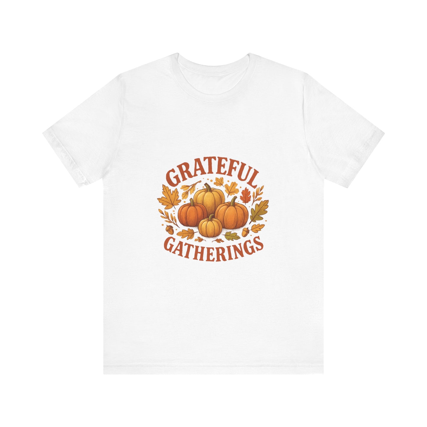 Fall Thanksgiving Tee - Unisex Jersey Short Sleeve