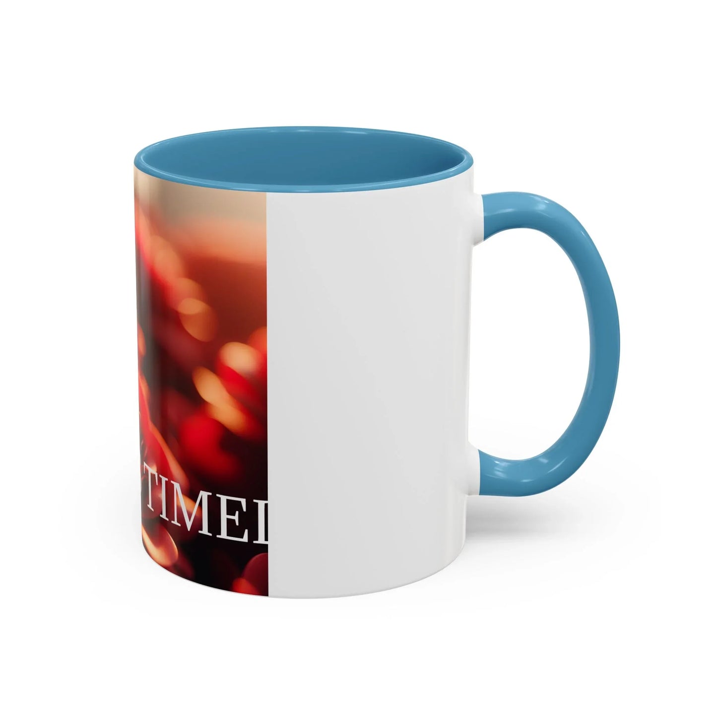 Mug - Rose Petal Timeless Love Accent Coffee Mug (11, 15oz) - Oceanfront Products