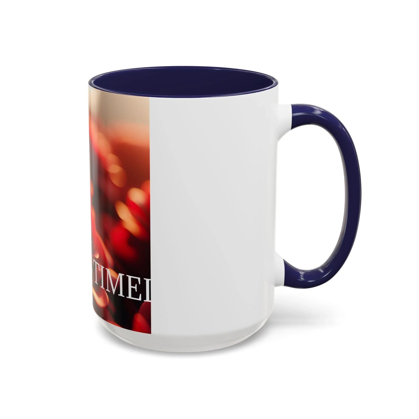 Mug - Rose Petal Timeless Love Accent Coffee Mug (11, 15oz) - Oceanfront Products
