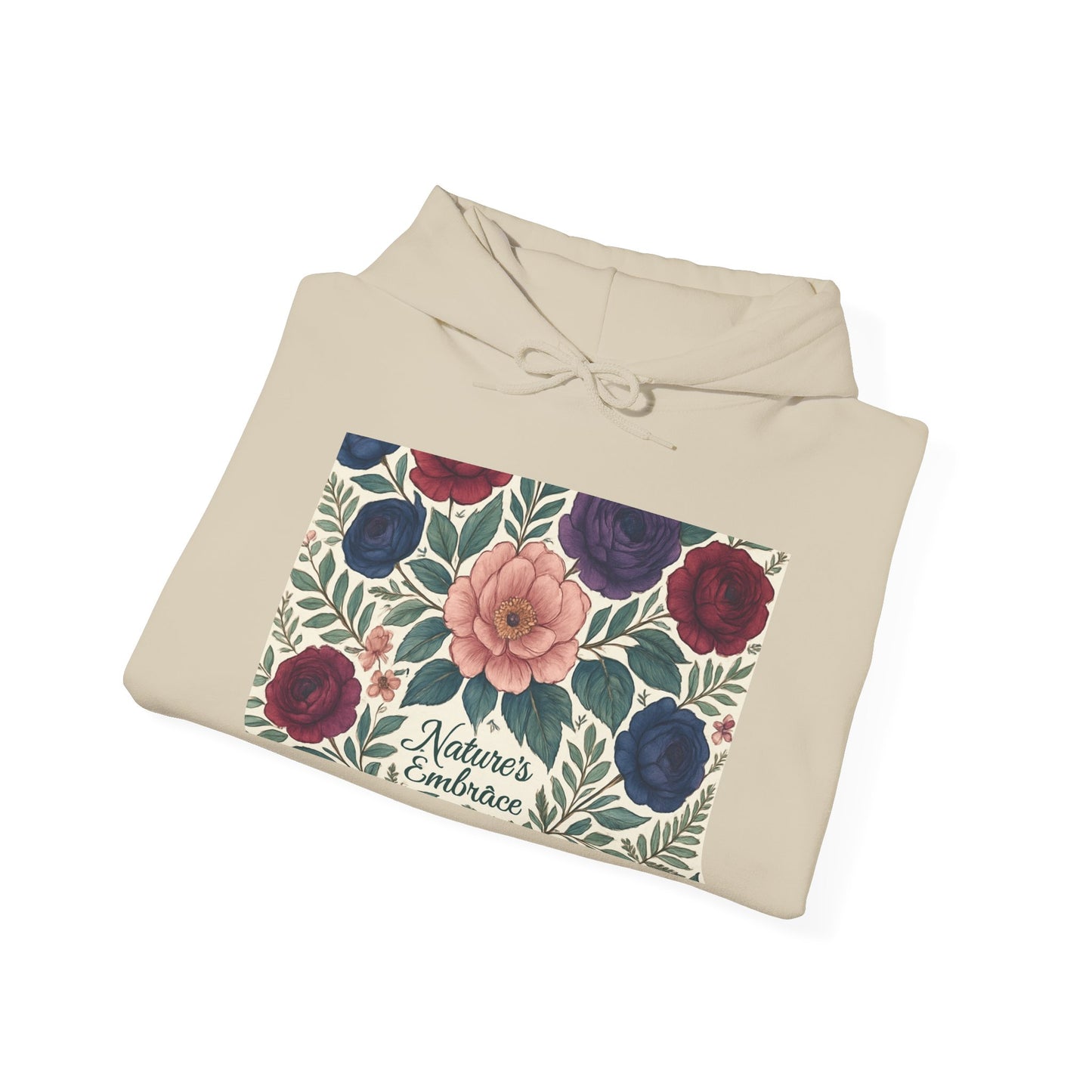 Oceanfront “Endless Embrace” Floral Sweatshirt – Cozy Women’s Premium Pullover
