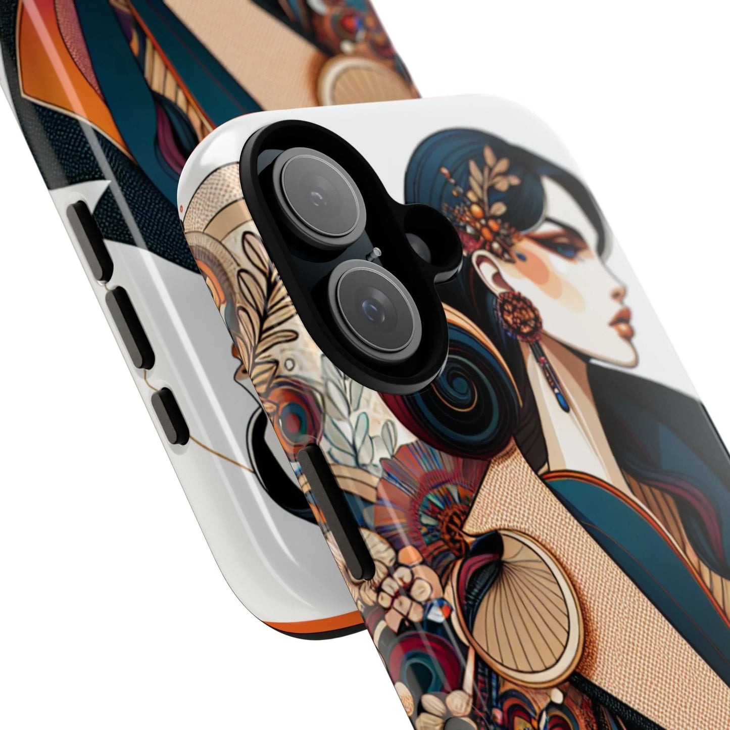 Phone Cases - Beautiful Woman Bright Colors - Oceanfront Products