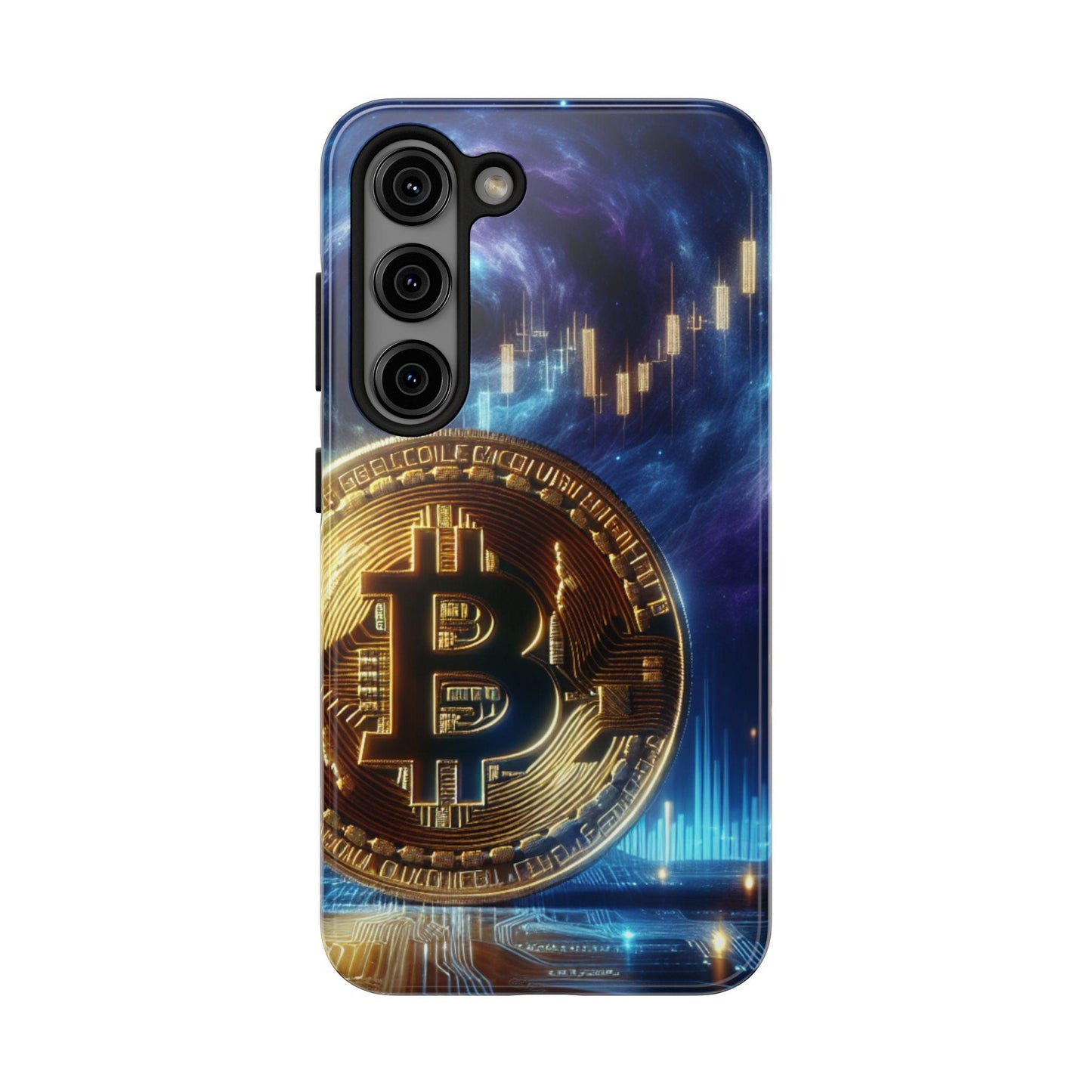 Bitcoin Chart Tough Phone Case - Oceanfront Products