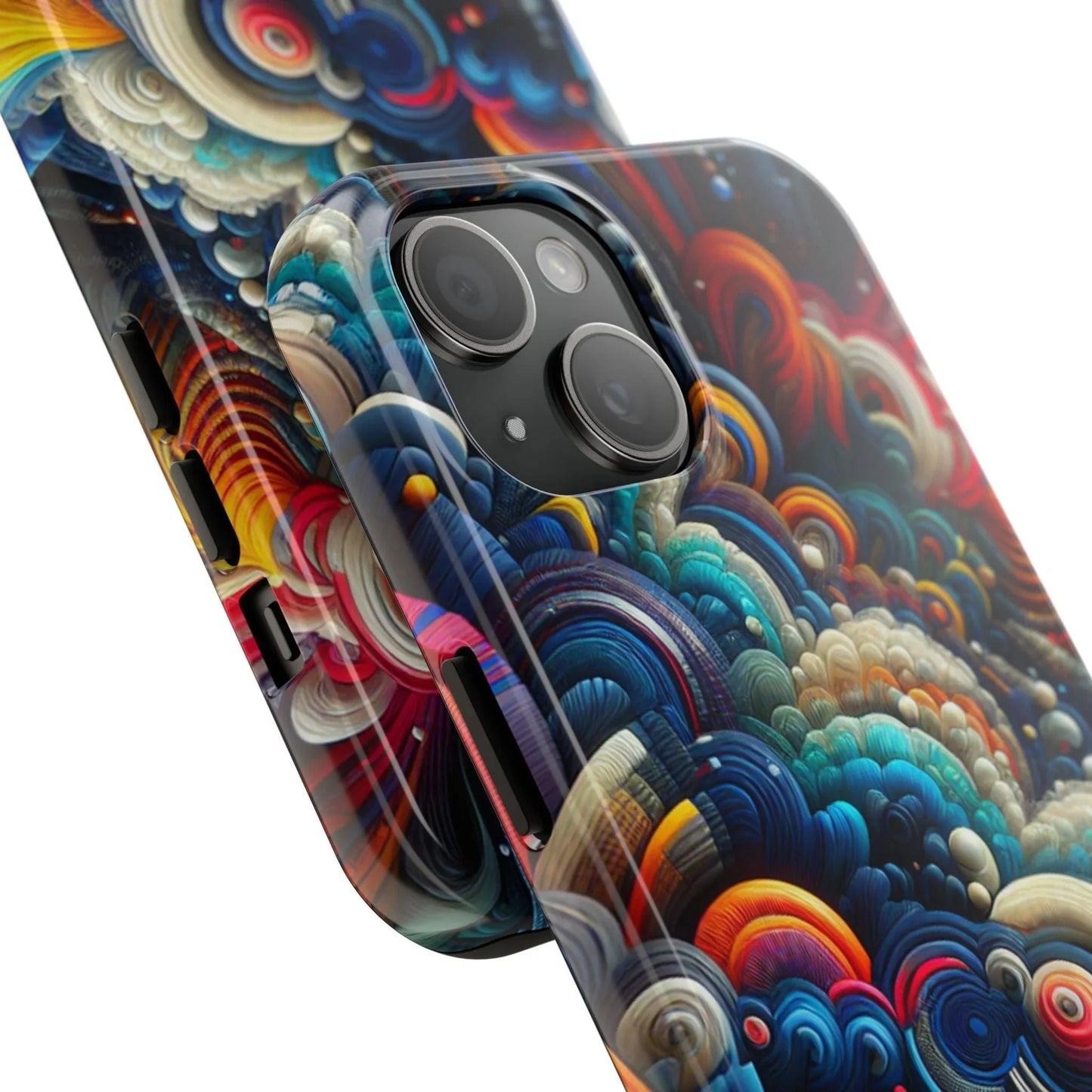 Phone Case - Modern Abstract Vivid Colors - Oceanfront Products