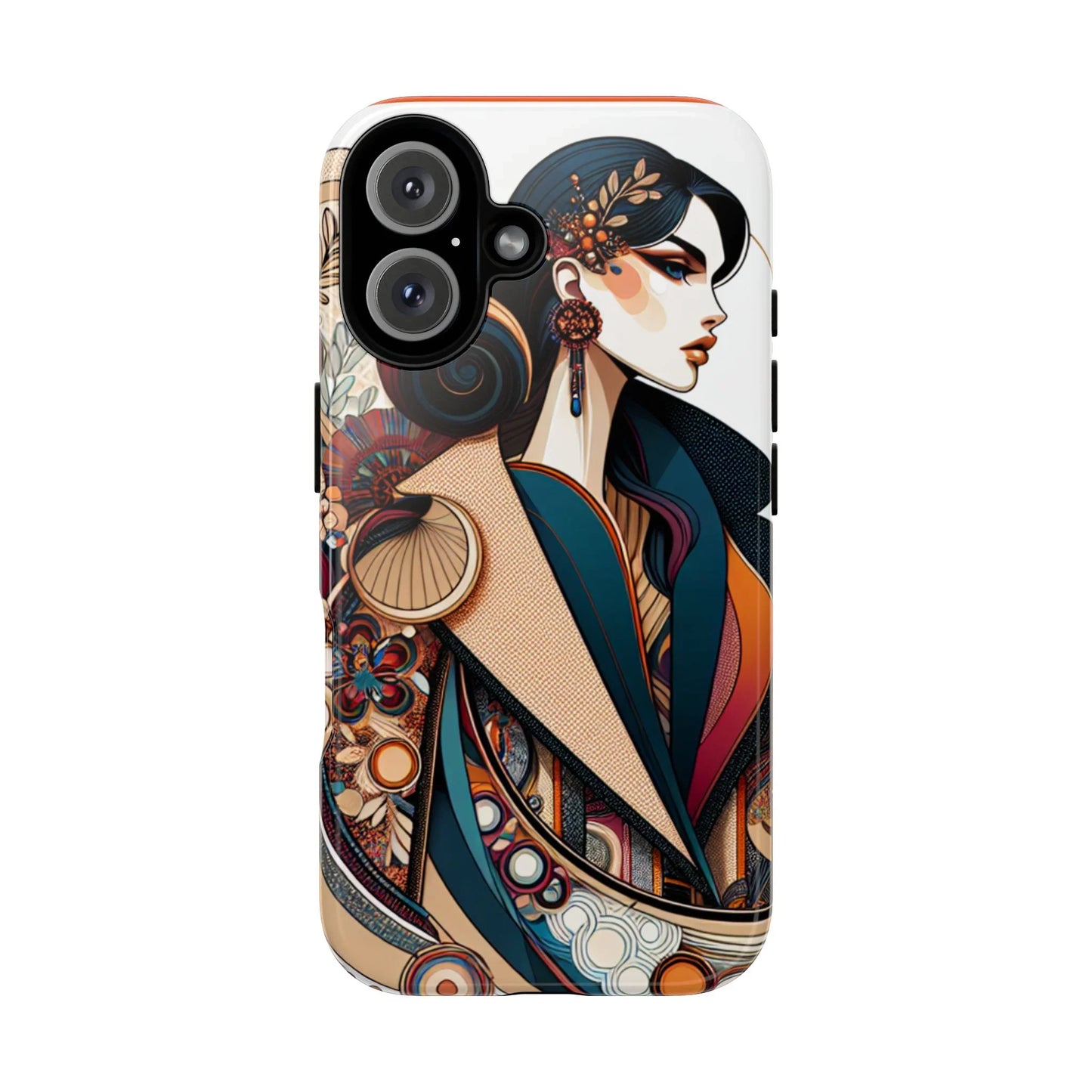 Phone Cases - Beautiful Woman Bright Colors - Oceanfront Products