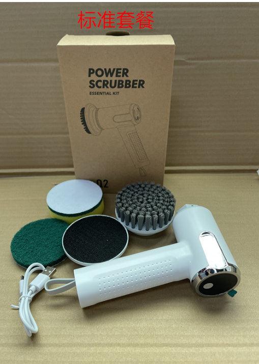Multifunctional Smart Display Electric Cleaning Brush Wireless Kitchen Sink Cleaning Brush Waterproof Electric Pot Brush Cleaning Tool - Oceanfront Products