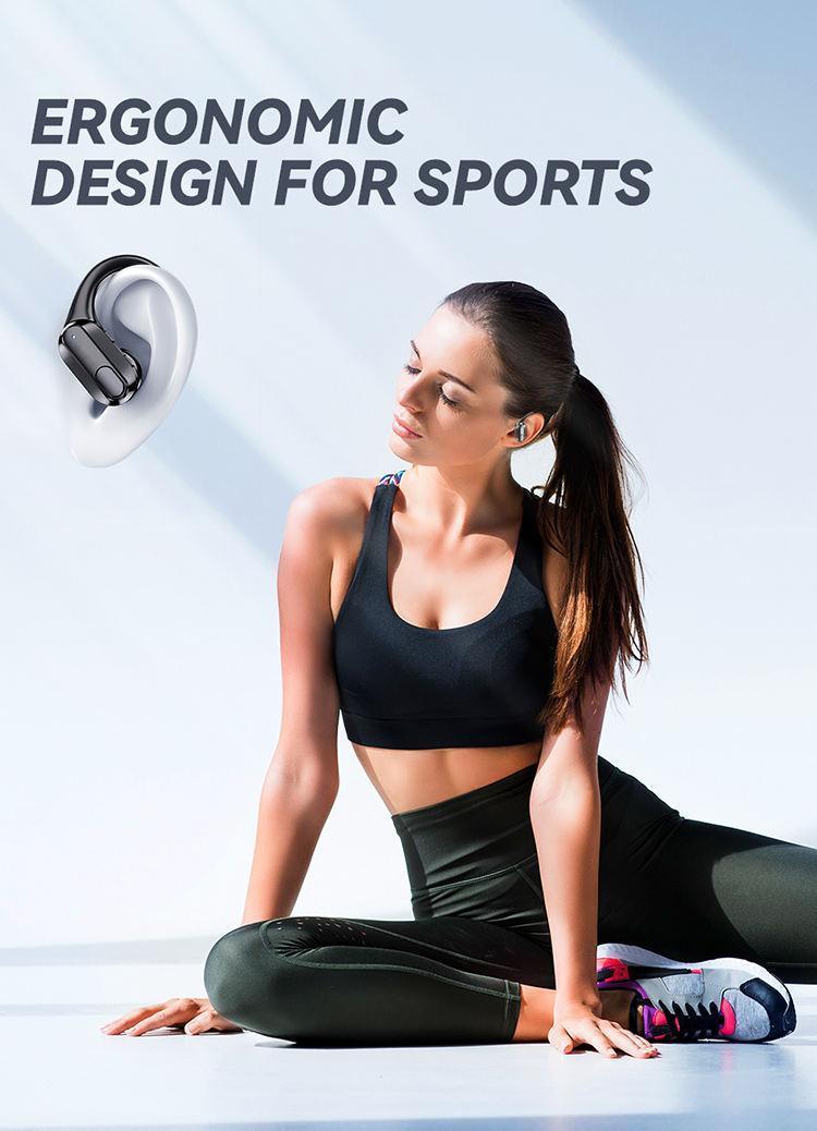 XT80 over the ear wireless Bluetooth earphones with ultra long battery life sports noise reduction TWS Bluetooth earphones - Oceanfront Products
