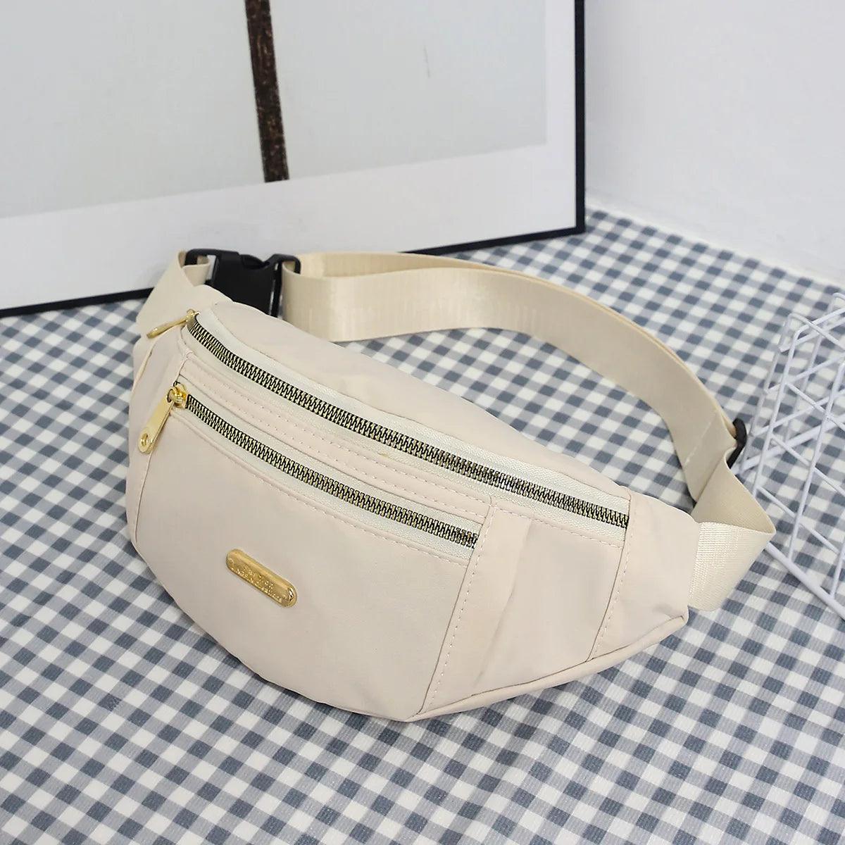 Fanny Packs Waist Pack for Women, Waterproof Waist Bag with Adjustable Strap for Travel Sports Running - Oceanfront Products