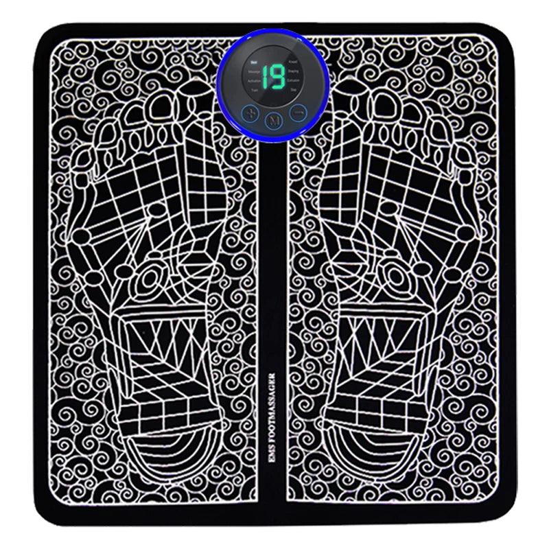 Electric Foot Massager Pad Muscle Massage Relaxation Trainer For Massage Fitness Outdoor Sport Home Family Relax - Oceanfront Products