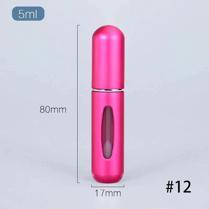 1/5PCS Perfume Atomizer Portable Liquid Cosmetics Containers Traveling Mini Alcochol Perfume Refillable Bottles Empty Spray Bott - Oceanfront Products