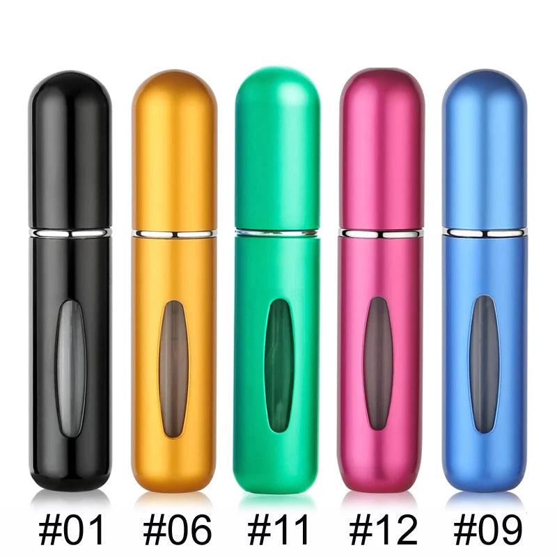 1/5PCS Perfume Atomizer Portable Liquid Cosmetics Containers Traveling Mini Alcochol Perfume Refillable Bottles Empty Spray Bott - Oceanfront Products
