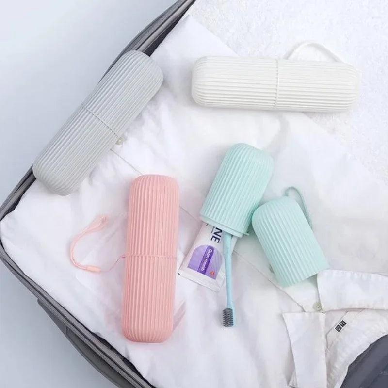 Simple Home Travel Wash Cup Mouthwash Cup Tooth Bucket Toothbrush Toothpaste Storage Box Tooth Set Box Portable Storage Box - Oceanfront Products