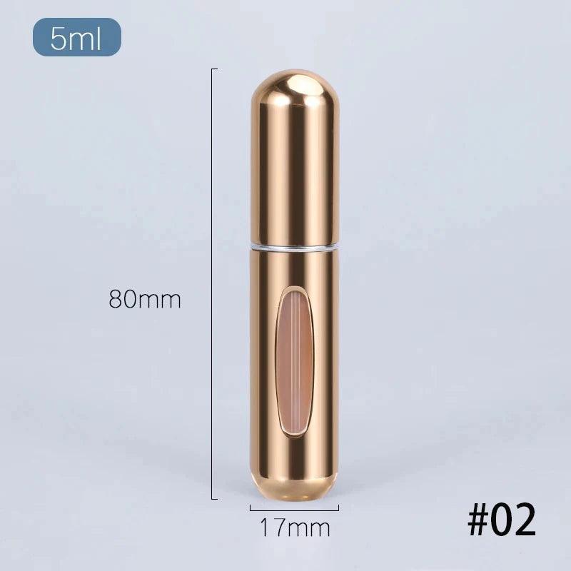 1/5PCS Perfume Atomizer Portable Liquid Cosmetics Containers Traveling Mini Alcochol Perfume Refillable Bottles Empty Spray Bott - Oceanfront Products
