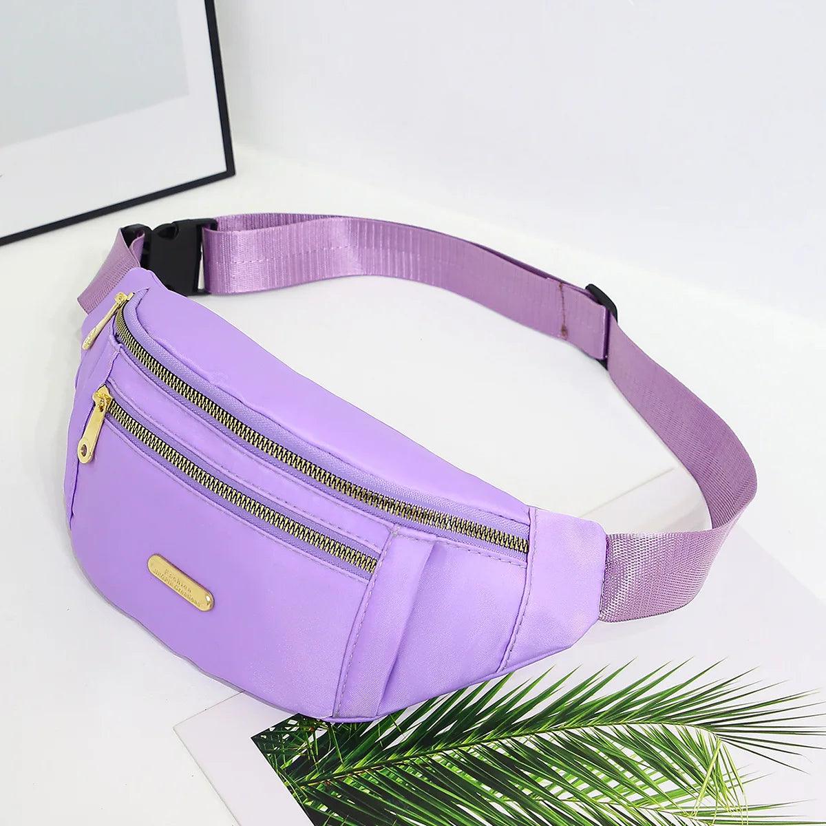 Fanny Packs Waist Pack for Women, Waterproof Waist Bag with Adjustable Strap for Travel Sports Running - Oceanfront Products