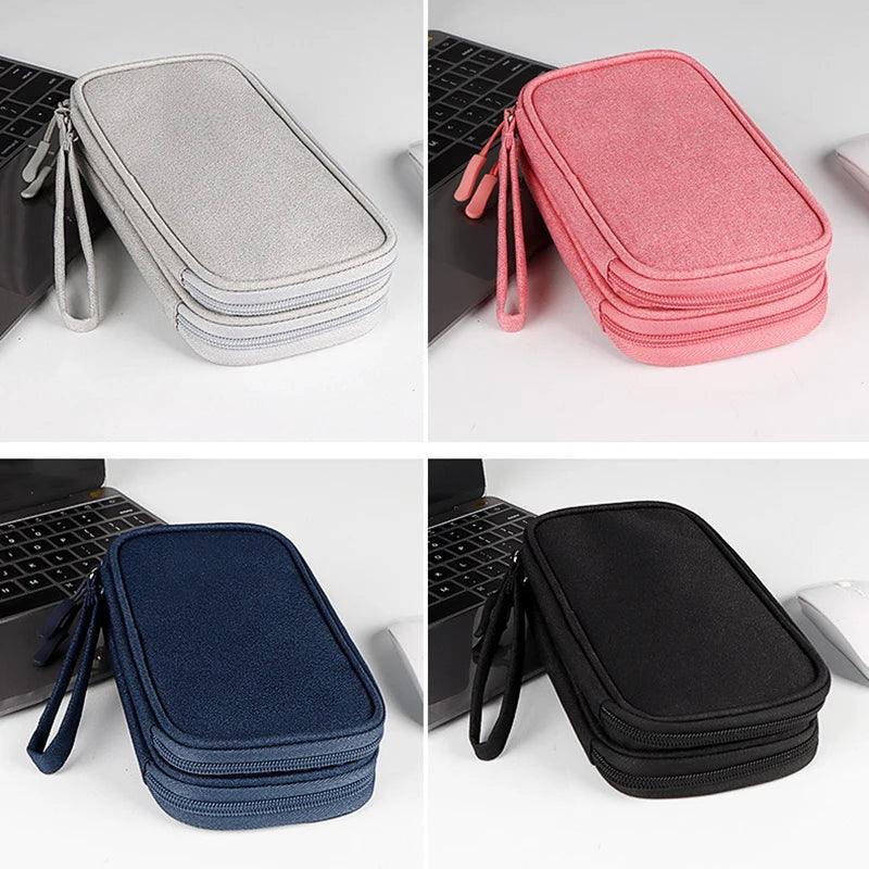 Portable Travel Digital Product Storage Bag Organizer Multi-layer Headset Cable Handbag Charging Treasure USB Data Cable Bag - Oceanfront Products