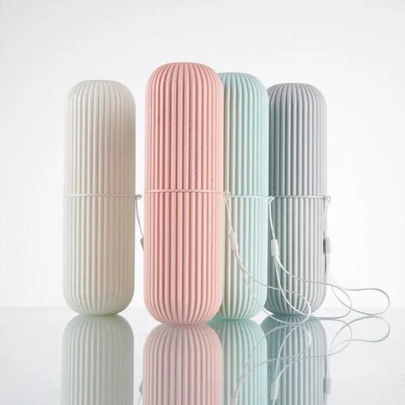 Simple Home Travel Wash Cup Mouthwash Cup Tooth Bucket Toothbrush Toothpaste Storage Box Tooth Set Box Portable Storage Box - Oceanfront Products