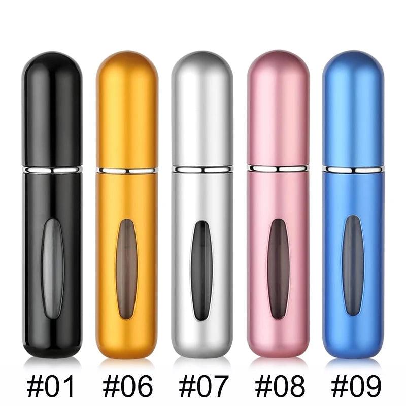 1/5PCS Perfume Atomizer Portable Liquid Cosmetics Containers Traveling Mini Alcochol Perfume Refillable Bottles Empty Spray Bott - Oceanfront Products