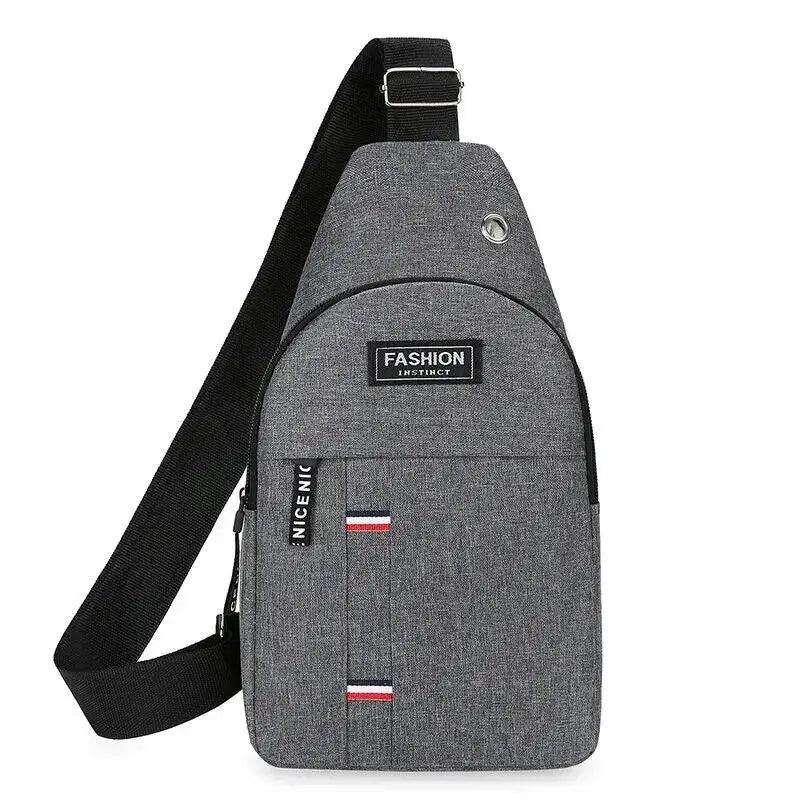 New Men Shoulder Bags Chest Bag Multifuncional Crossbody Bags Travel Sling Bag Men's Chest Bag Cross Body Chest Bag for Men Bag - Oceanfront Products