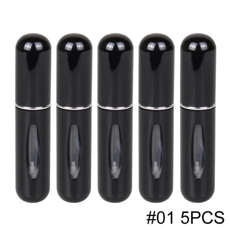1/5PCS Perfume Atomizer Portable Liquid Cosmetics Containers Traveling Mini Alcochol Perfume Refillable Bottles Empty Spray Bott - Oceanfront Products
