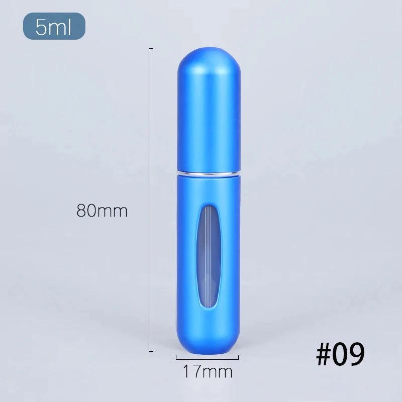1/5PCS Perfume Atomizer Portable Liquid Cosmetics Containers Traveling Mini Alcochol Perfume Refillable Bottles Empty Spray Bott - Oceanfront Products