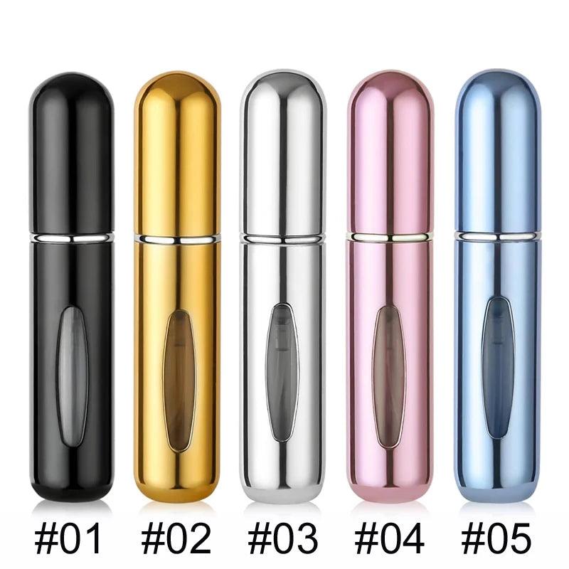 1/5PCS Perfume Atomizer Portable Liquid Cosmetics Containers Traveling Mini Alcochol Perfume Refillable Bottles Empty Spray Bott - Oceanfront Products