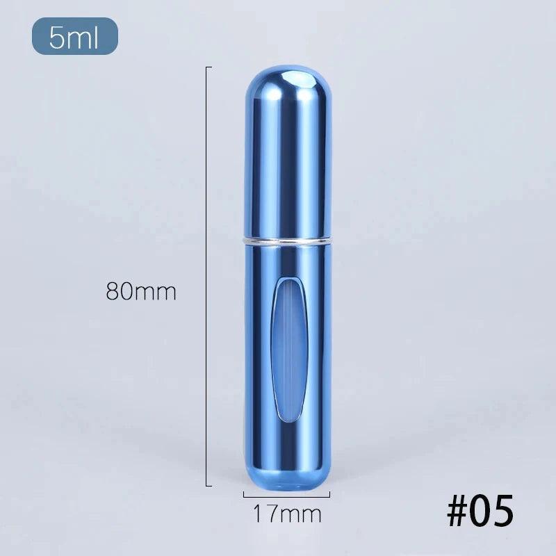 1/5PCS Perfume Atomizer Portable Liquid Cosmetics Containers Traveling Mini Alcochol Perfume Refillable Bottles Empty Spray Bott - Oceanfront Products