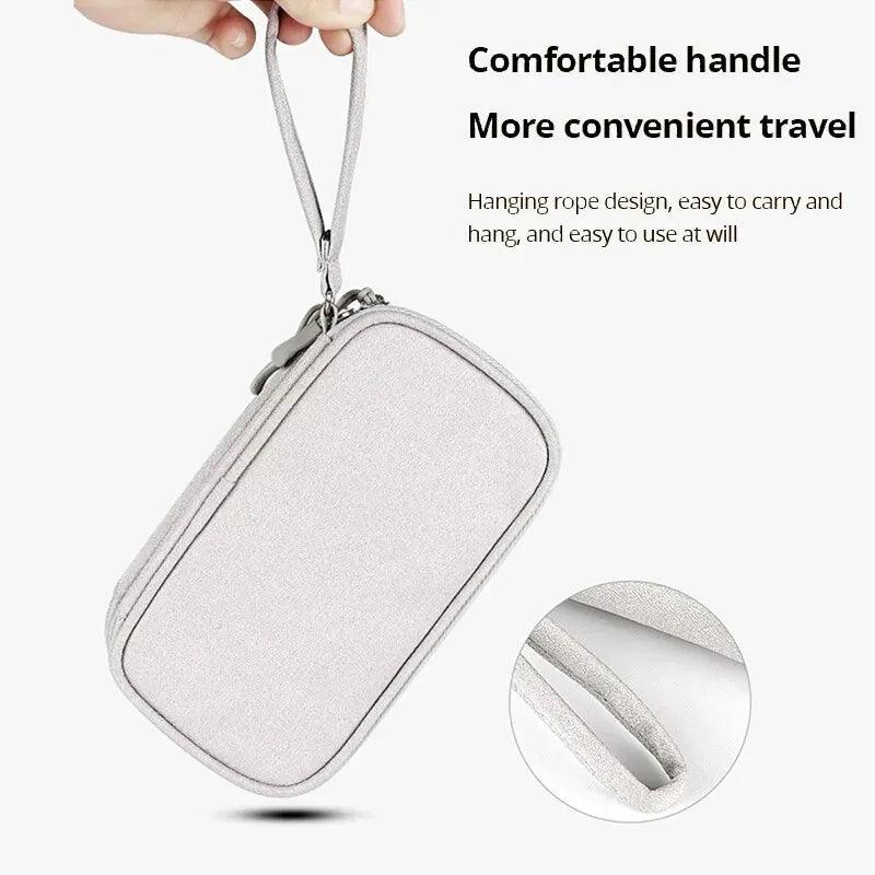 Portable Travel Digital Product Storage Bag Organizer Multi-layer Headset Cable Handbag Charging Treasure USB Data Cable Bag - Oceanfront Products