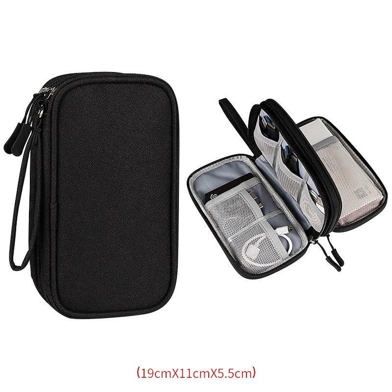 Portable Travel Digital Product Storage Bag Organizer Multi-layer Headset Cable Handbag Charging Treasure USB Data Cable Bag - Oceanfront Products