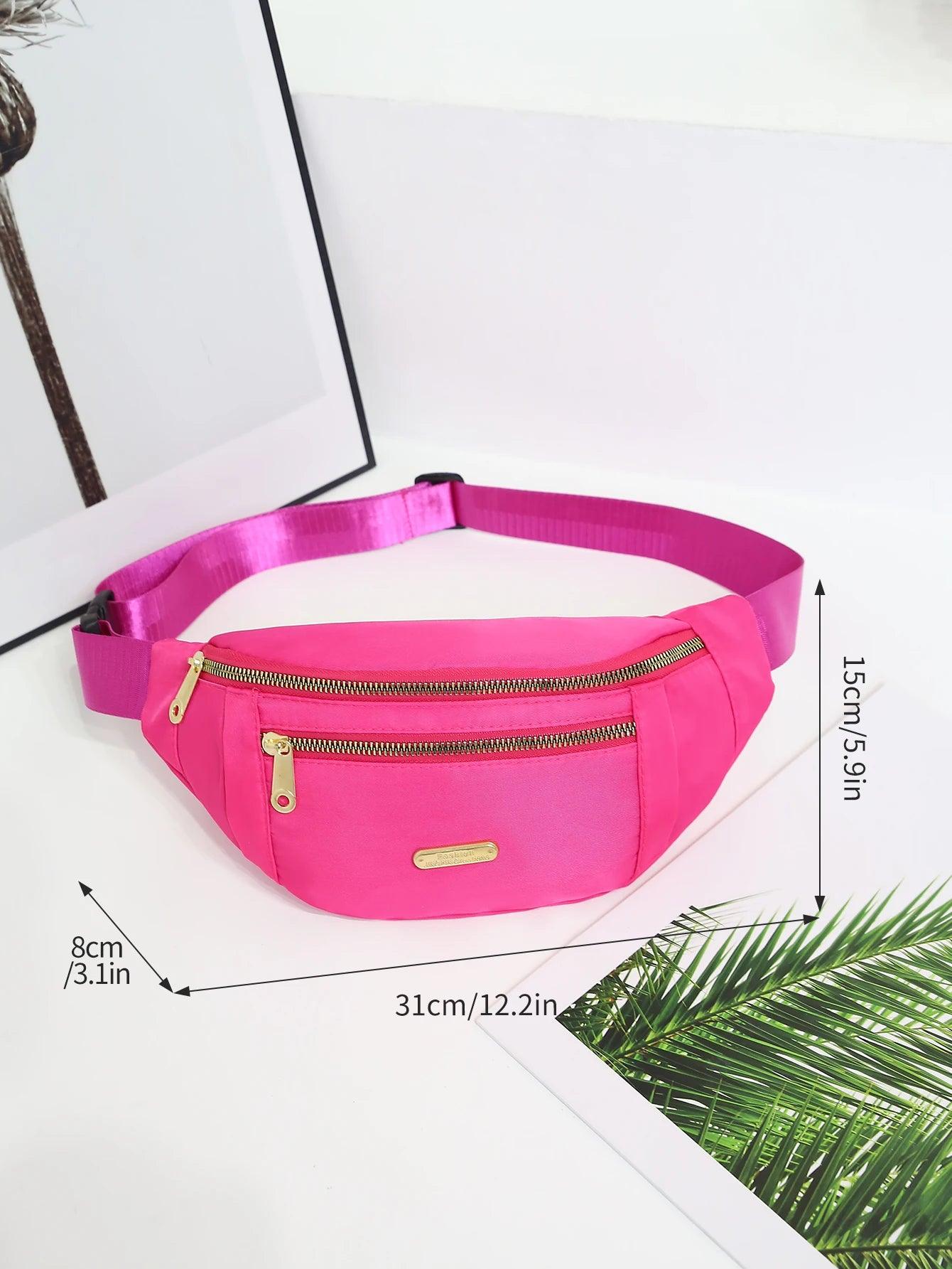 Fanny Packs Waist Pack for Women, Waterproof Waist Bag with Adjustable Strap for Travel Sports Running - Oceanfront Products