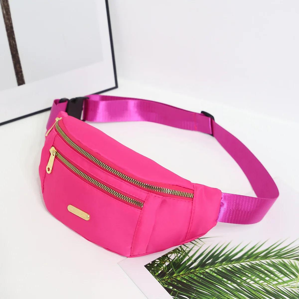 Fanny Packs Waist Pack for Women, Waterproof Waist Bag with Adjustable Strap for Travel Sports Running - Oceanfront Products