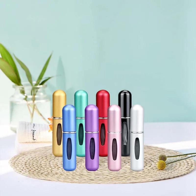 1/5PCS Perfume Atomizer Portable Liquid Cosmetics Containers Traveling Mini Alcochol Perfume Refillable Bottles Empty Spray Bott - Oceanfront Products