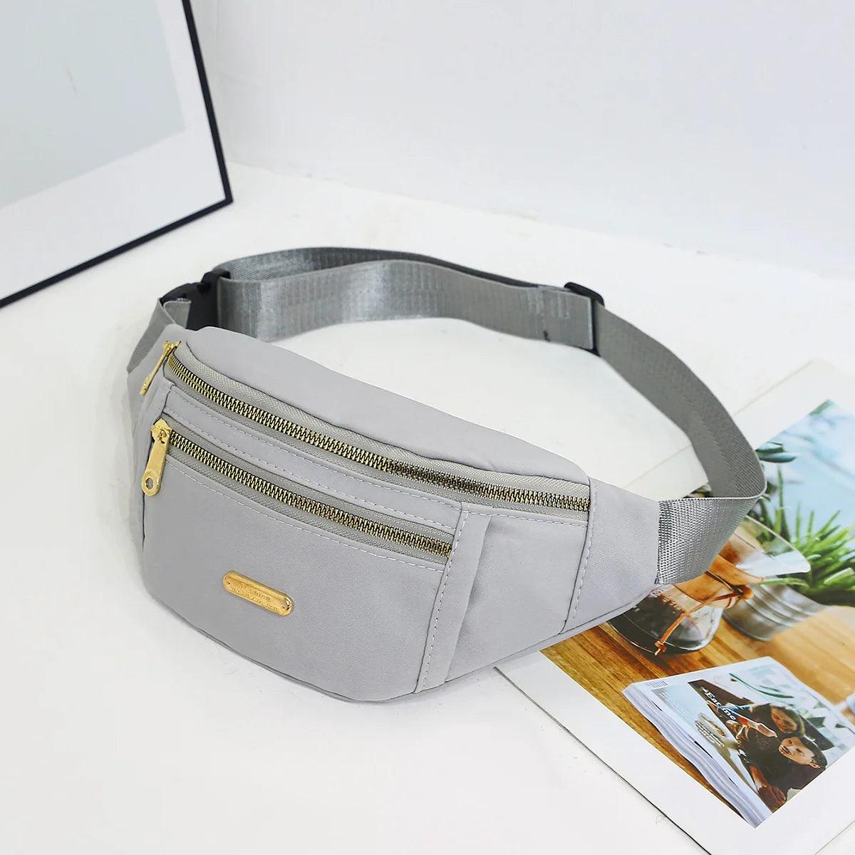 Fanny Packs Waist Pack for Women, Waterproof Waist Bag with Adjustable Strap for Travel Sports Running - Oceanfront Products