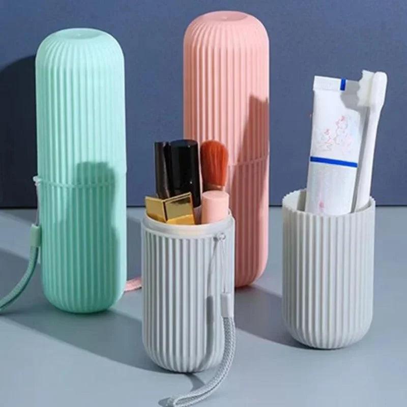 Simple Home Travel Wash Cup Mouthwash Cup Tooth Bucket Toothbrush Toothpaste Storage Box Tooth Set Box Portable Storage Box - Oceanfront Products
