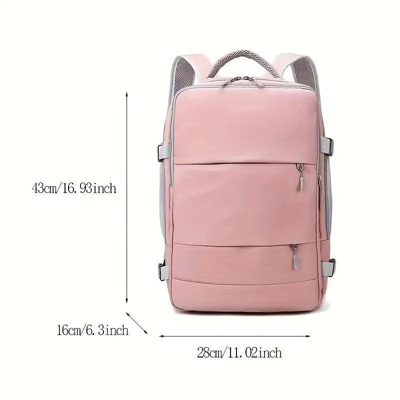 Large Capacity Women's Bag Journey Multifunction Waterproof Backpack With Shoe Storage Multilayer Travel Backpack - Oceanfront Products