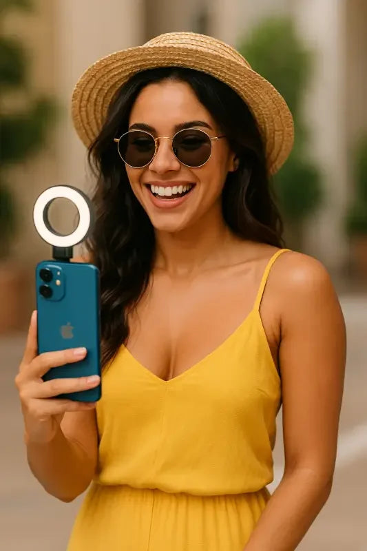 Capture Perfect Moments with Magnetic LED Phone Selfie Light - Oceanfront Products