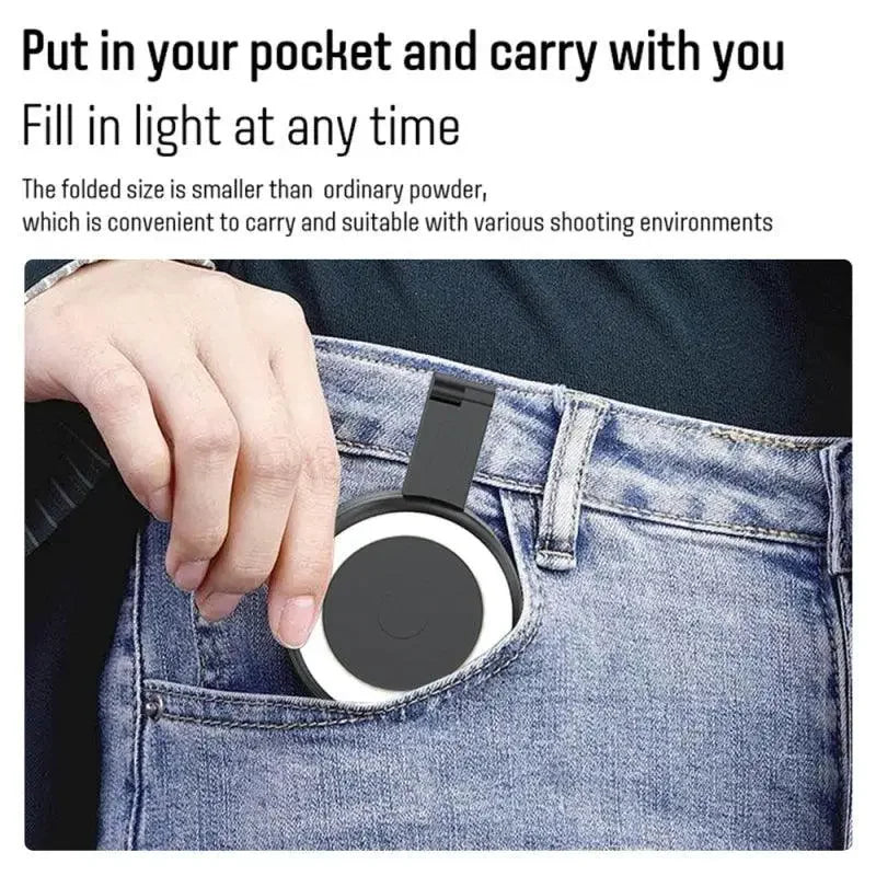 Capture Perfect Moments with Magnetic LED Phone Selfie Light - Oceanfront Products