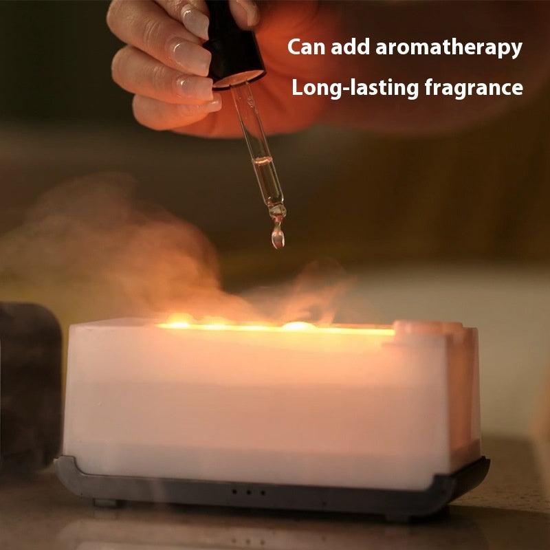 Timing Simulation Aroma Diffuser Usb Household Flame Humidifier Aromatherapy Machine Spray Air Flame Humidifier Diffuser - Oceanfront Products