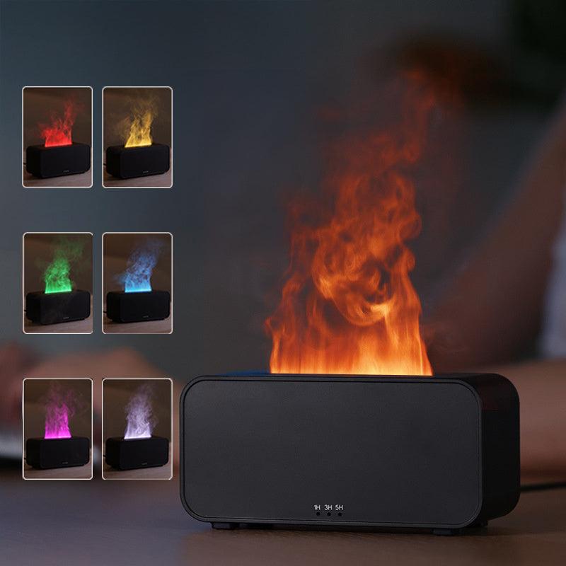 Timing Simulation Aroma Diffuser Usb Household Flame Humidifier Aromatherapy Machine Spray Air Flame Humidifier Diffuser - Oceanfront Products