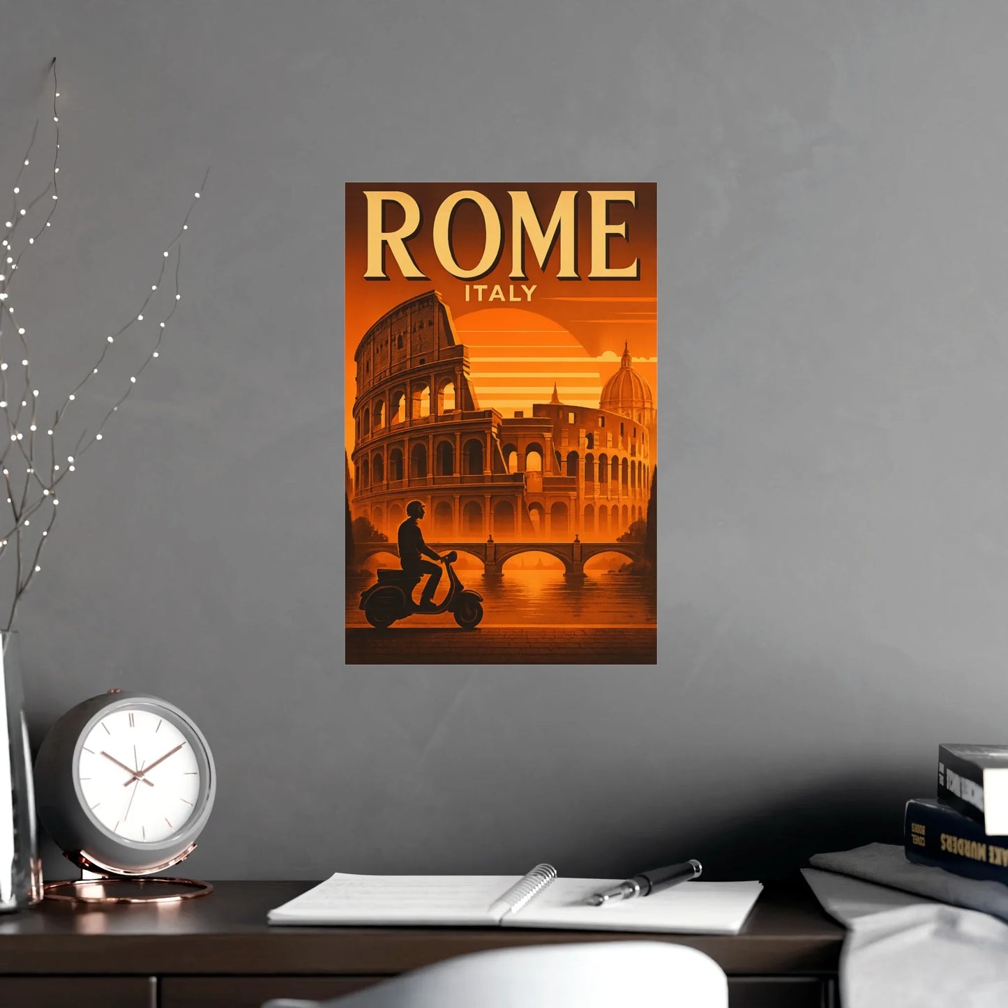 Rome Travel Poster Print