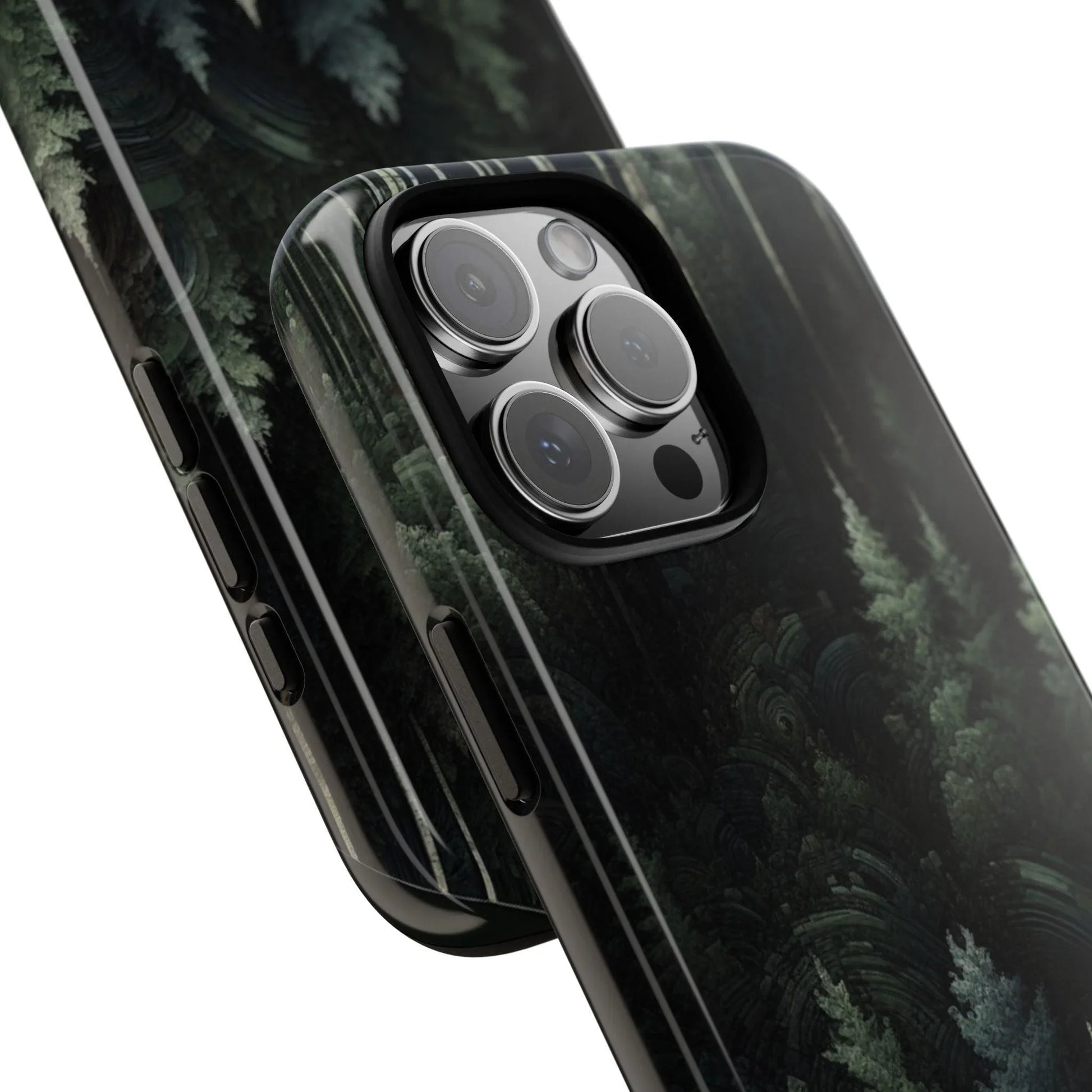 Phone Cases - Deep Dark Forest Nature Design - Oceanfront Products
