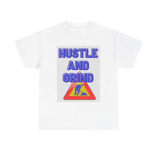 Hustle and Grind Men's Motivational T-Shirt" - Oceanfront Products