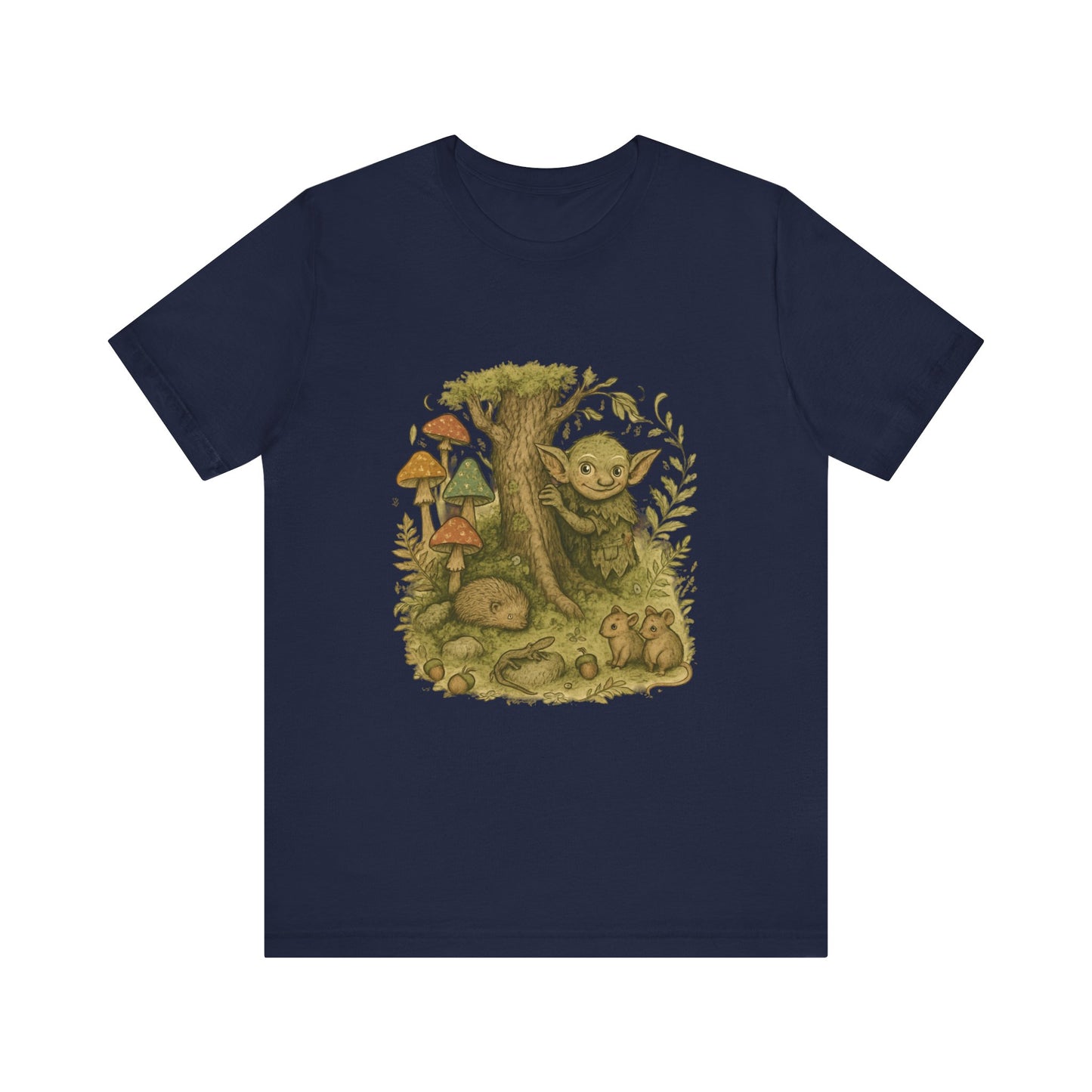 Nature Whimsical Tshirt, Garden Tee, Earthy T-shirt, Outdoor Adventure Top, - Oceanfront Products