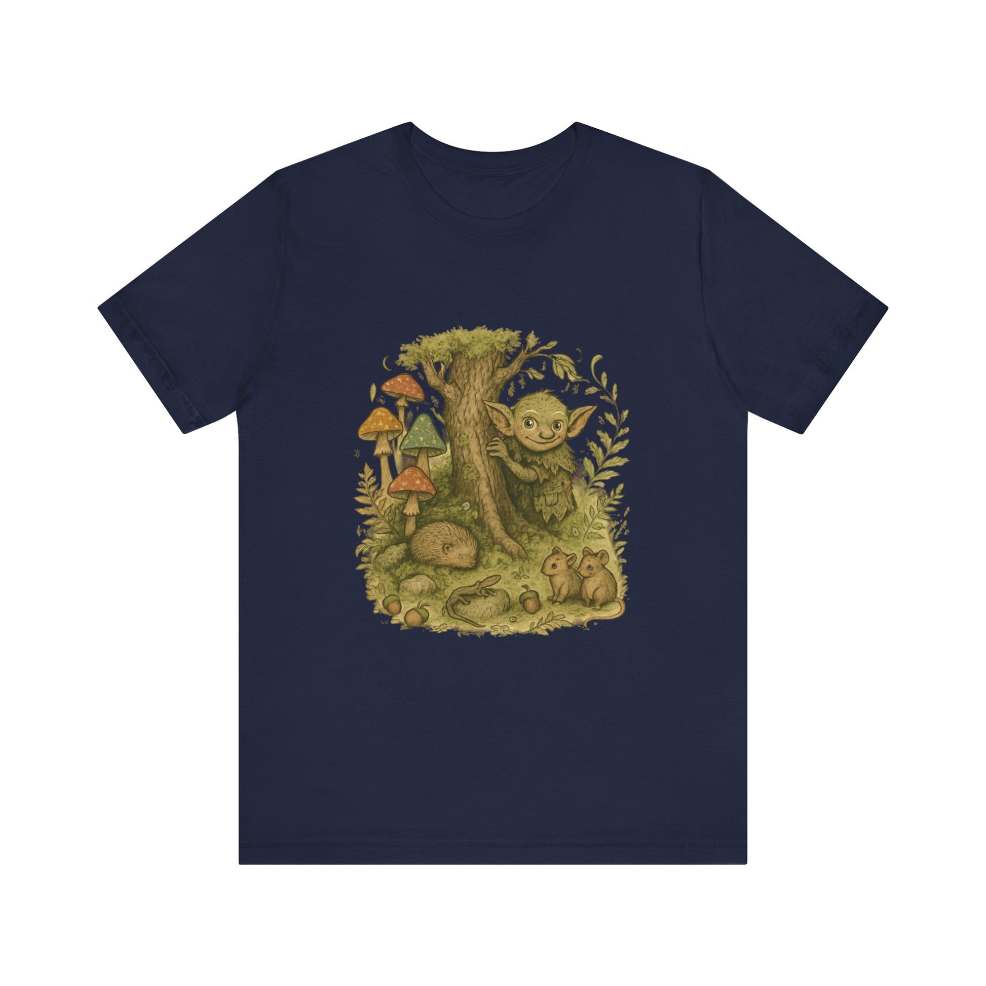 Nature Whimsical Tshirt, Garden Tee, Earthy T-shirt, Outdoor Adventure Top, - Oceanfront Products