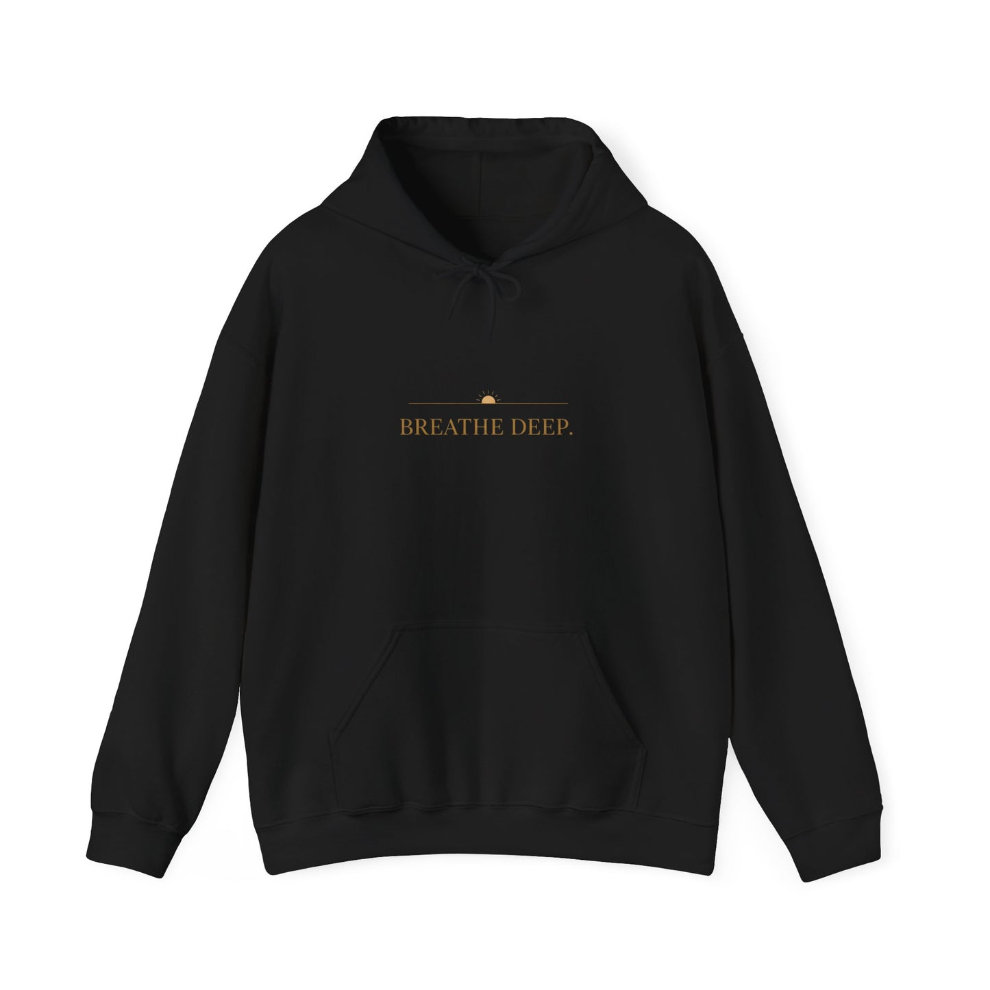 Oceanfront “Breathe Deep” Hoodie | Oversized Luxury Comfortwear | Coastal Minimalist Streetwear