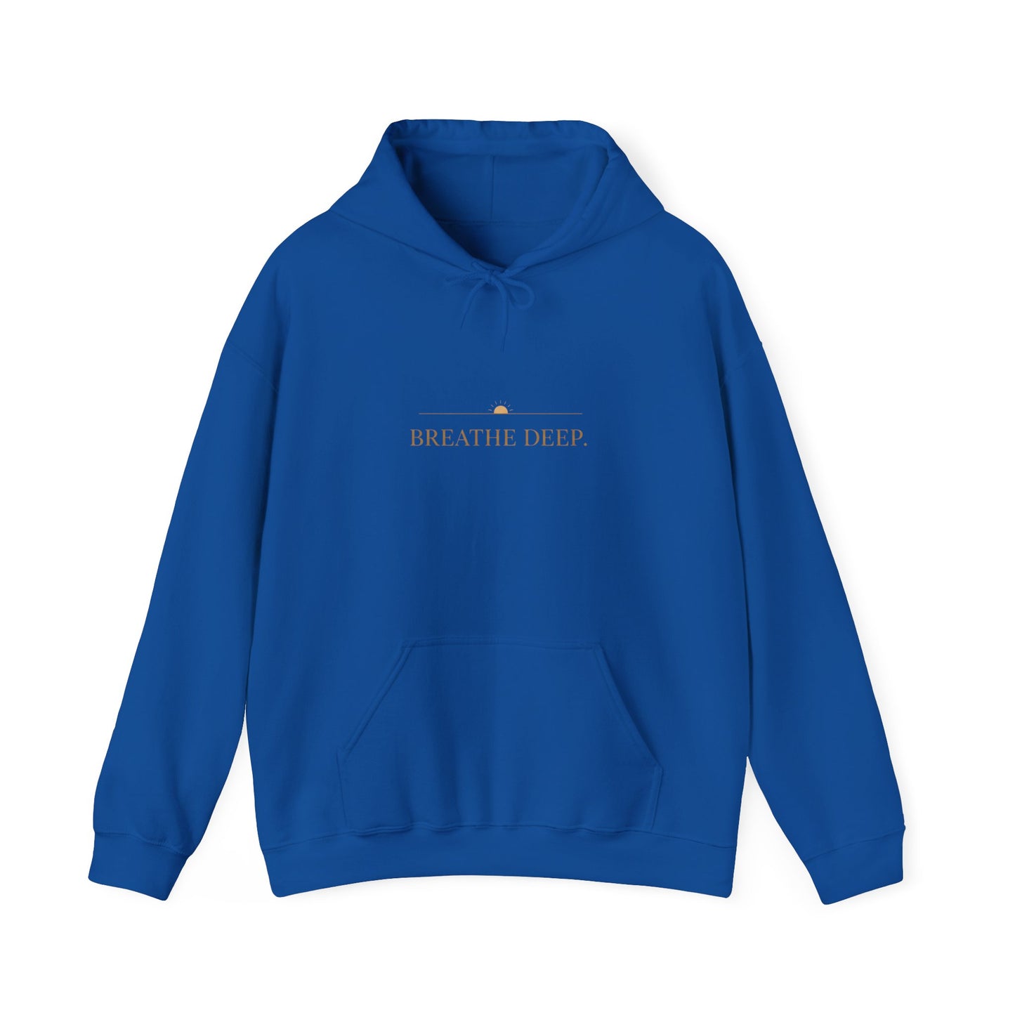 Oceanfront “Breathe Deep” Hoodie | Oversized Luxury Comfortwear | Coastal Minimalist Streetwear