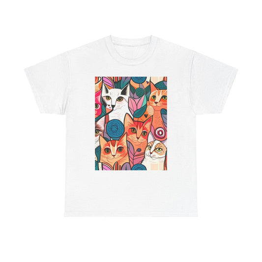 Feline Fabulous: The Ultimate Cat Mom T-Shirt - Oceanfront Products