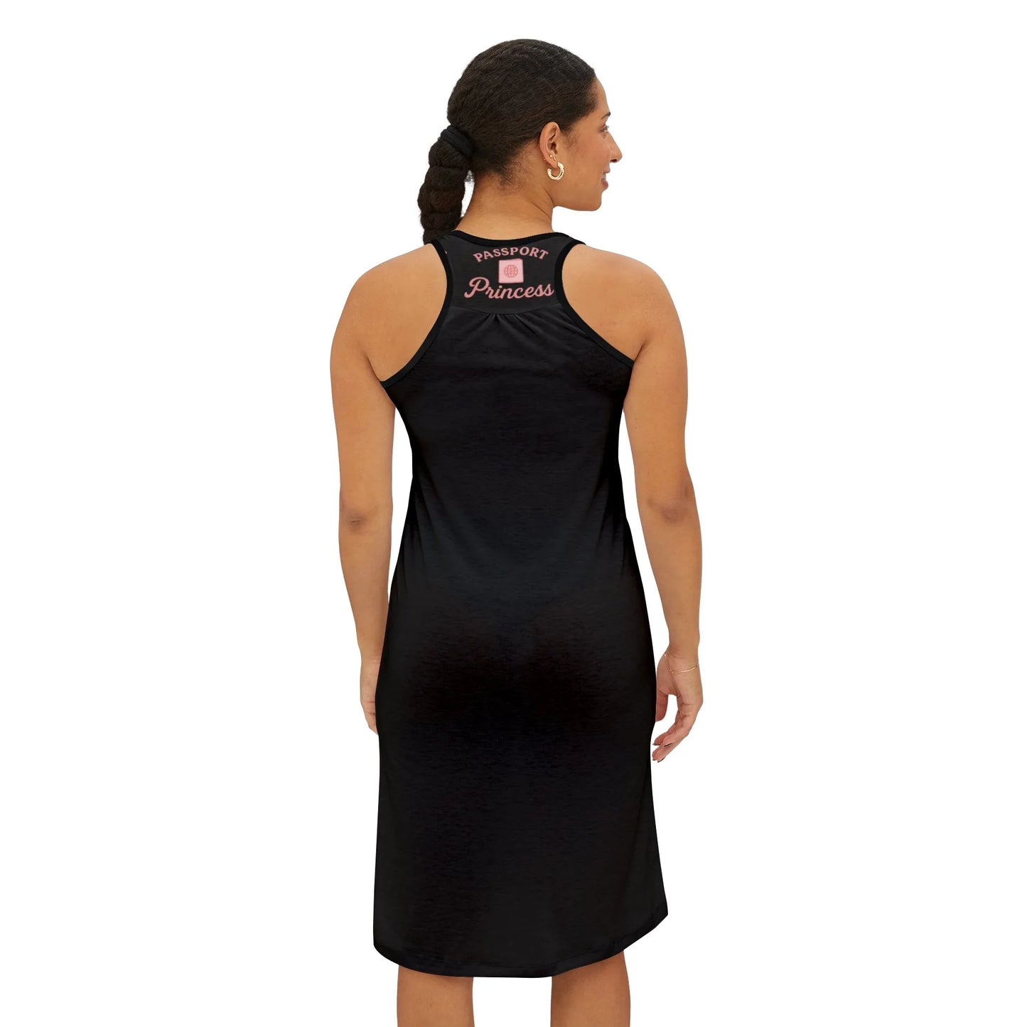 Passport Princess Racerback Dress | Travel Outfit, Vacation Dress, Summer Style, Resort Wear, Gift for Her