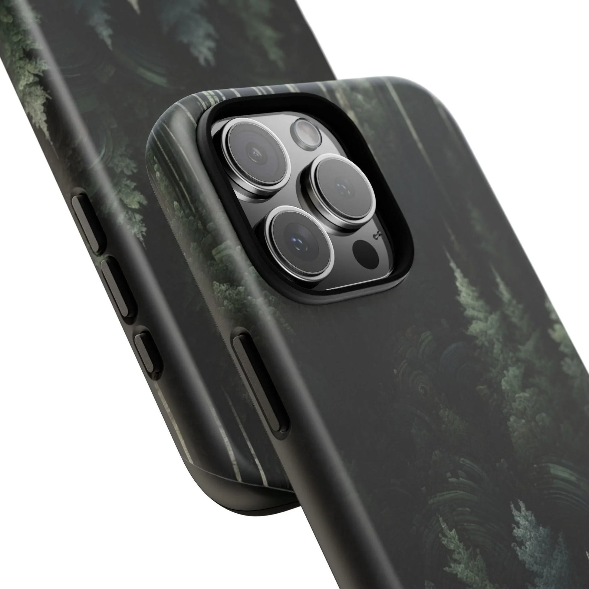Phone Cases - Deep Dark Forest Nature Design - Oceanfront Products